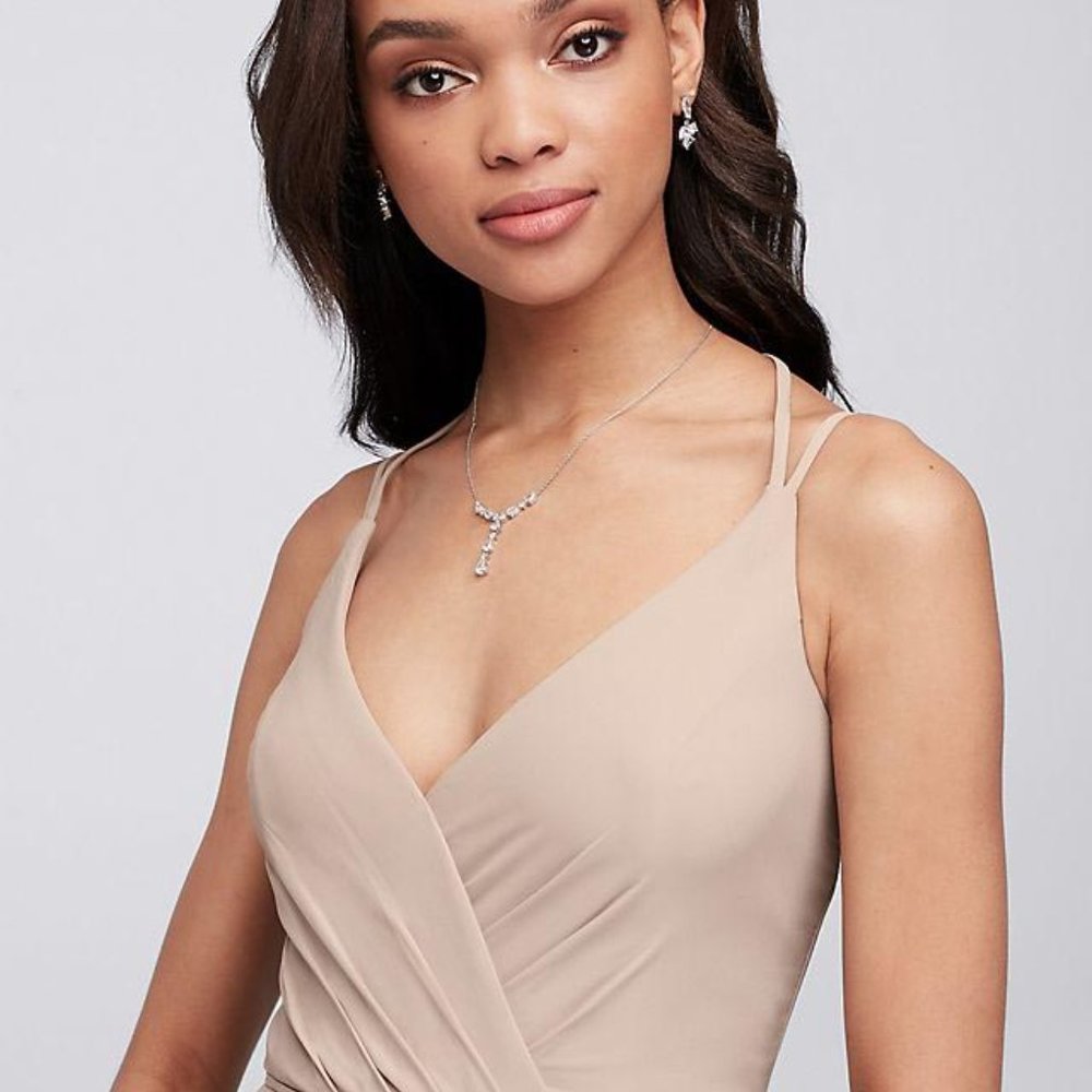 Db Studio Double-Strap Georgette Bridesmaids Dres… - image 3